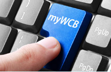 myWCB button